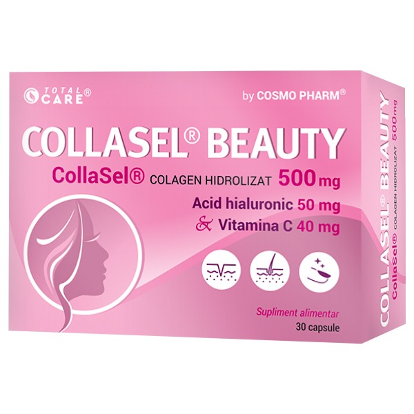 COLLASEL® BEAUTY - Hydrolyzed Collagen + Hyaluronic Acid, Vitamin C